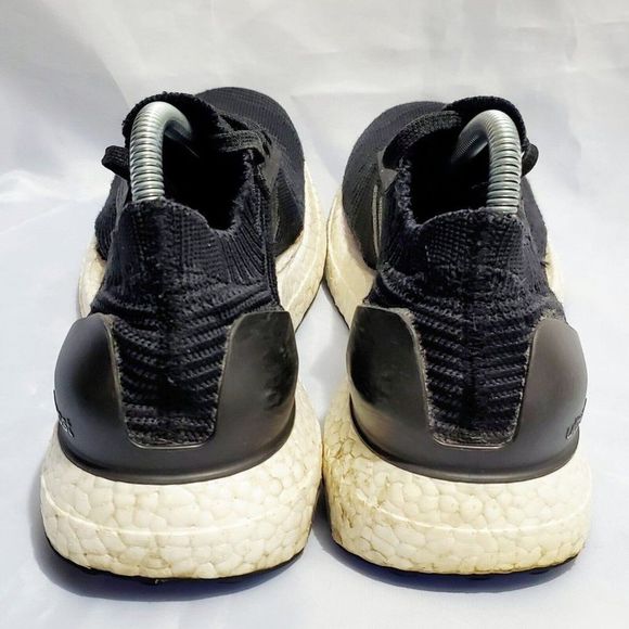 Adidas Ultraboost X Core Running Sneakers BB6162 Black Carbon Women's Size 10 - Picture 8 of 10